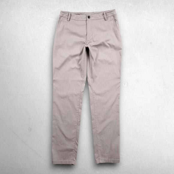 Birddogs Other - Birddogs Stretch Khakis Slim Fit Pants Men 30x32 Beige Stretch Zip Hip Pockets